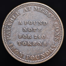 Load image into Gallery viewer, Taunton (Somerset), (W. 1125) Cox’s Iron Foundry