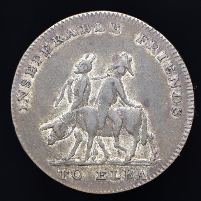 British Satirical Medal, 1814, BHM. 796