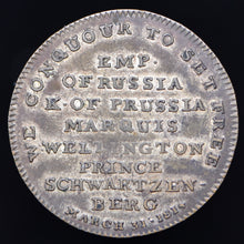 Load image into Gallery viewer, British Satirical Medal, 1814, BHM. 796
