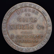 Load image into Gallery viewer, J. Henry, (W. 3044) Numismatist medal