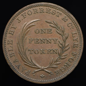Lye, (W. 855) J. Forrest & Co, Lye Forge