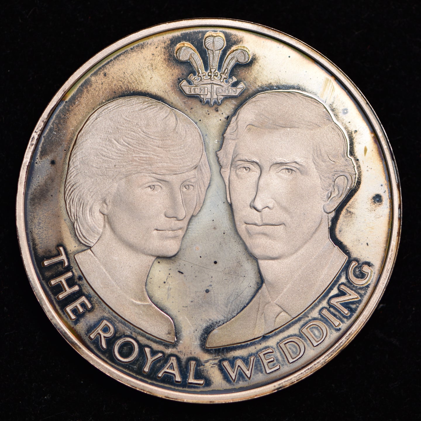 Marriage of Prince Charles and Lady Diana medal