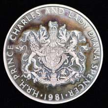 Load image into Gallery viewer, Marriage of Prince Charles and Lady Diana medal