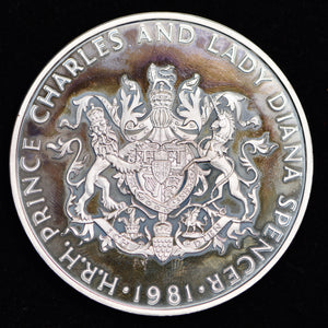 Marriage of Prince Charles and Lady Diana medal
