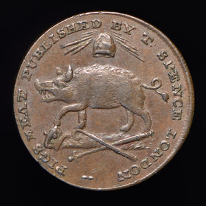 Middlesex Farthing D&H 1083 Spence's